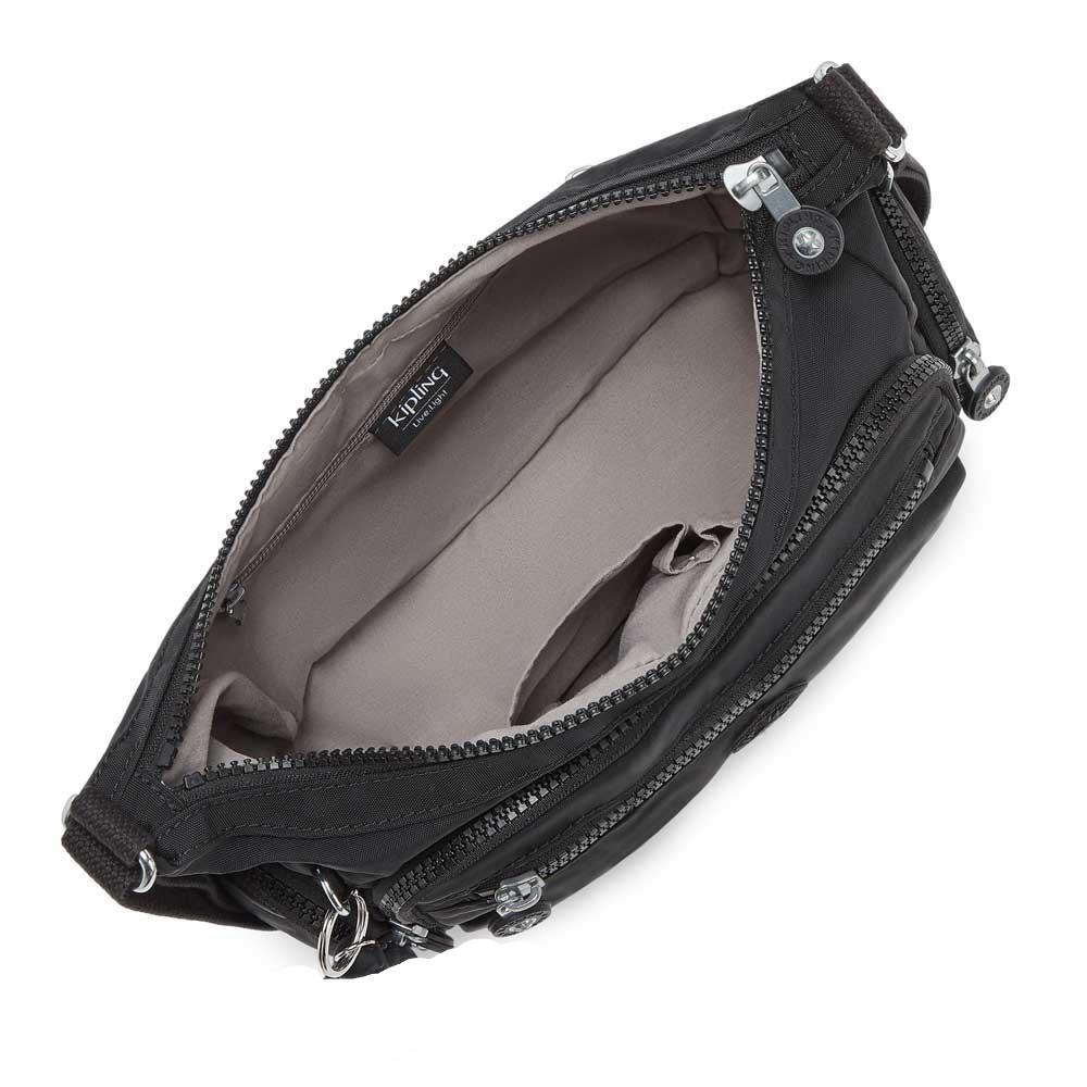 Kipling Gabbie small skulderveske Black Noir-Veske-BagBrokers