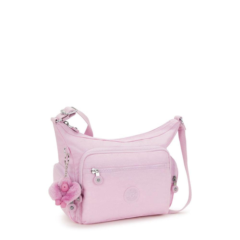 Kipling Gabbie small skulderveske Blooming Pink-Veske-BagBrokers