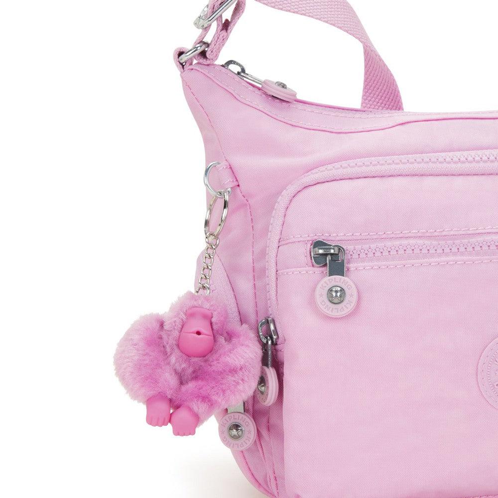Kipling Gabbie small skulderveske Blooming Pink-Veske-BagBrokers