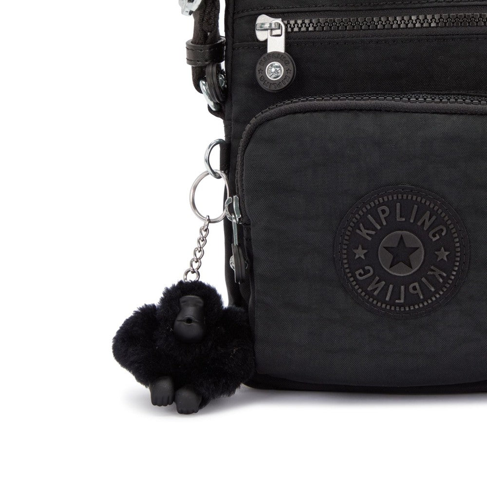 Kipling Gunne liten Crossbody-veske Black Noir-Veske-BagBrokers