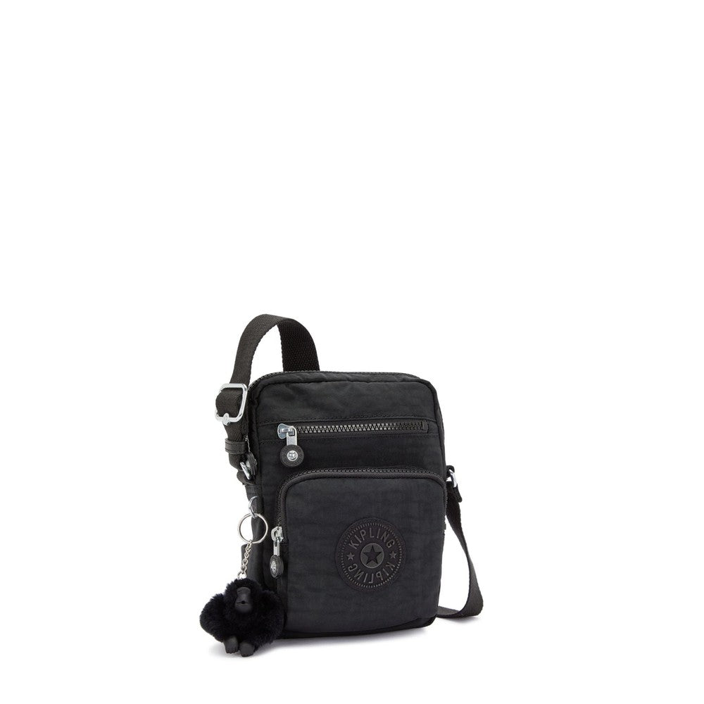 Kipling Gunne liten Crossbody-veske Black Noir-Veske-BagBrokers