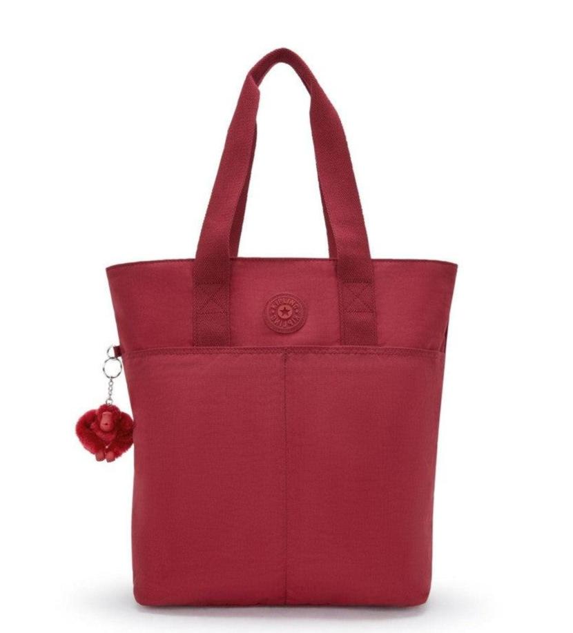 Kipling Hanifa skulderveske Funky Red-Veske-BagBrokers