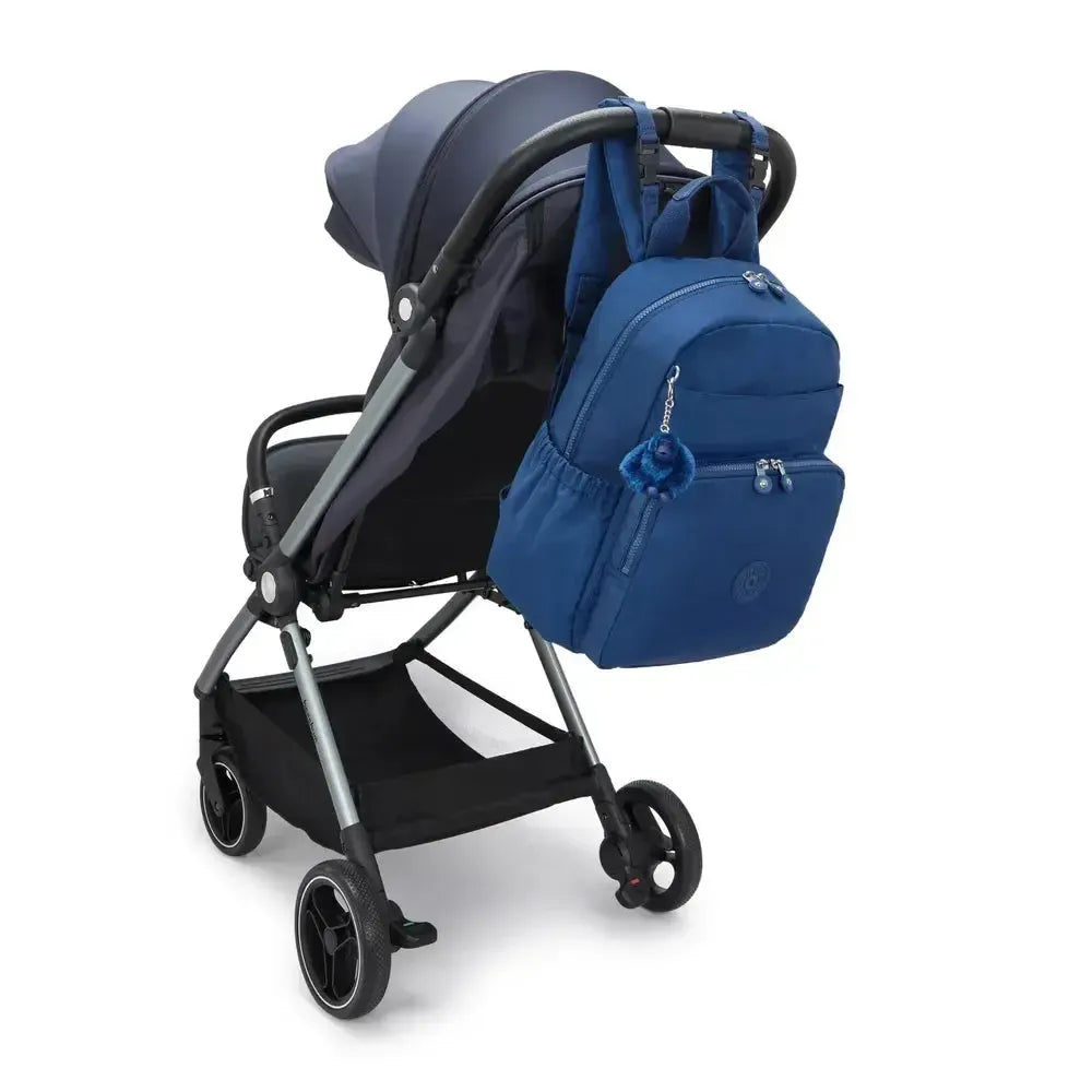 Kipling Maisie baby stelle sekk Casual Blue-Ryggsekker-BagBrokers