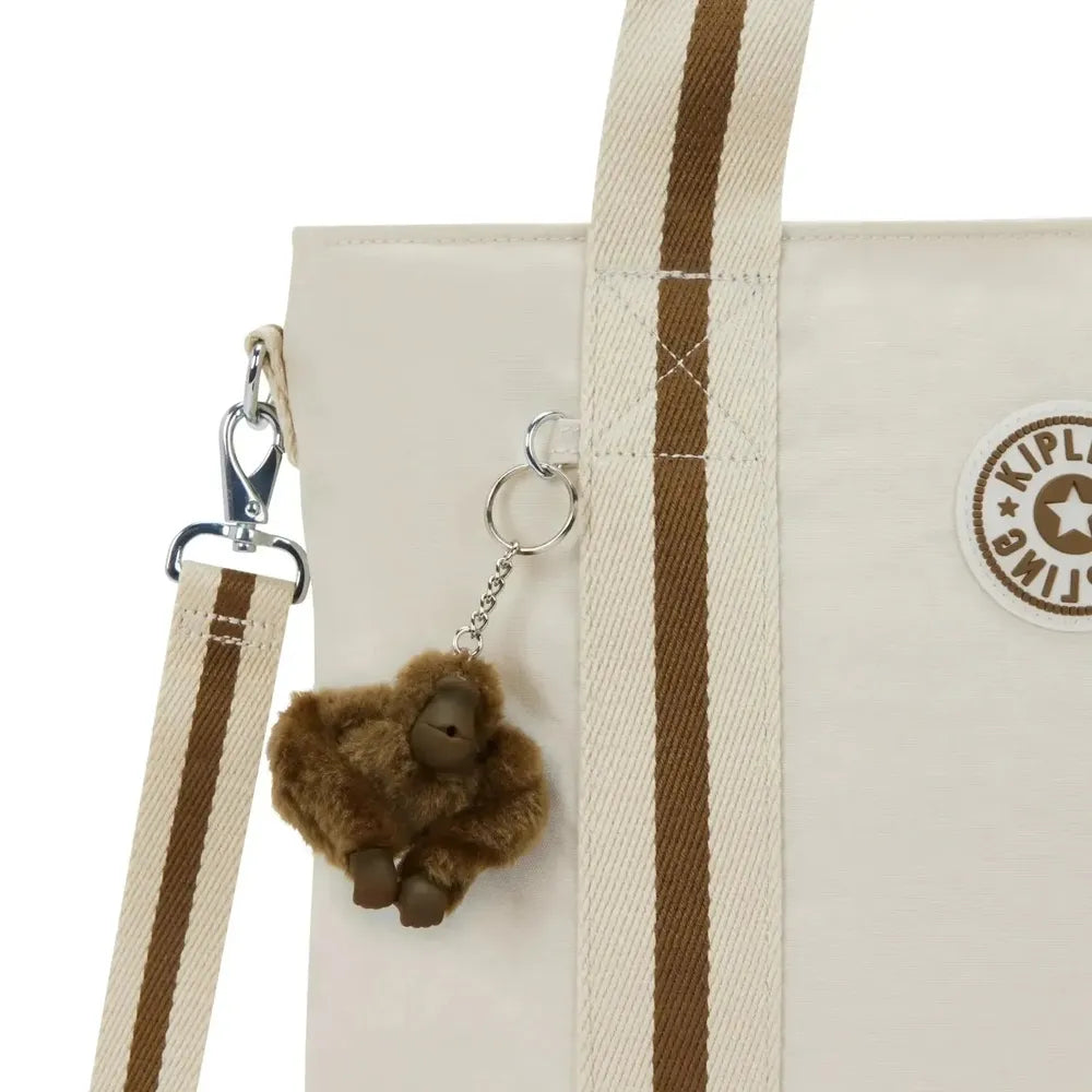 Kipling Minta L Up skulderveske Soft Sand-Veske-BagBrokers
