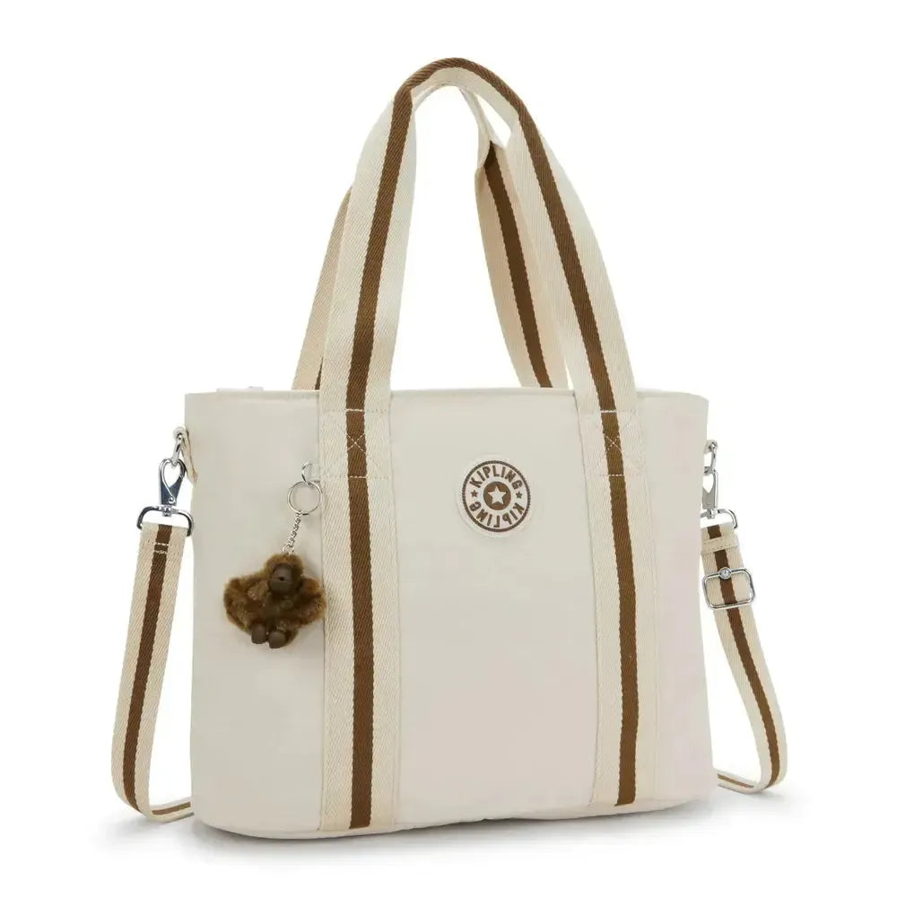 Kipling Minta L Up skulderveske Soft Sand-Veske-BagBrokers