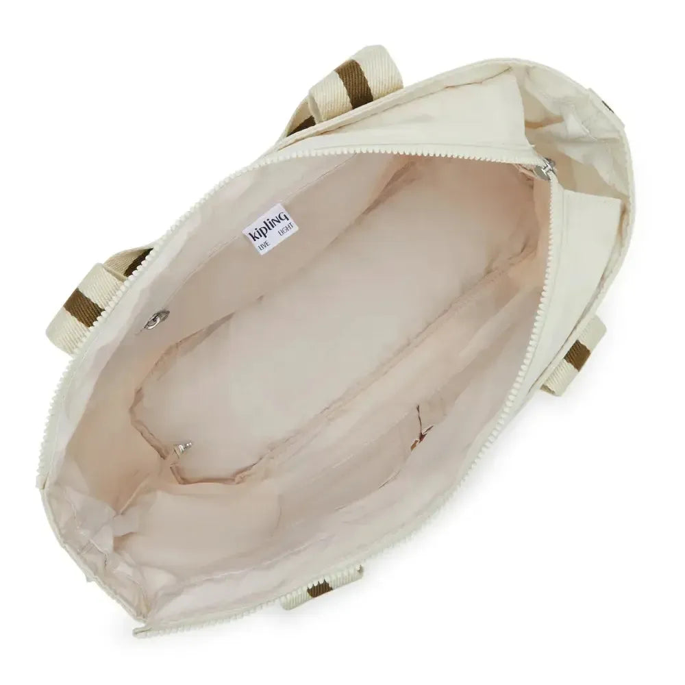 Kipling Minta L Up skulderveske Soft Sand-Veske-BagBrokers