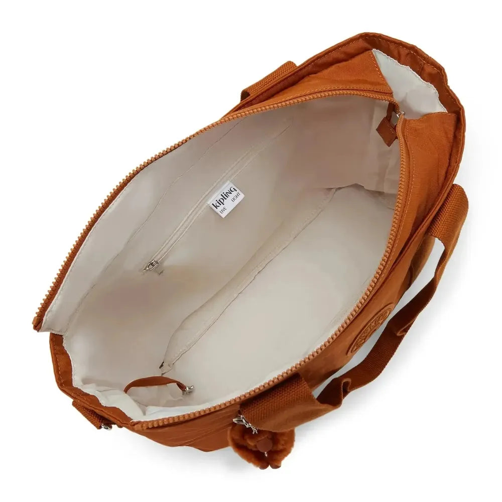 Kipling Minta L Up skulderveske Stylish Mokka-Veske-BagBrokers