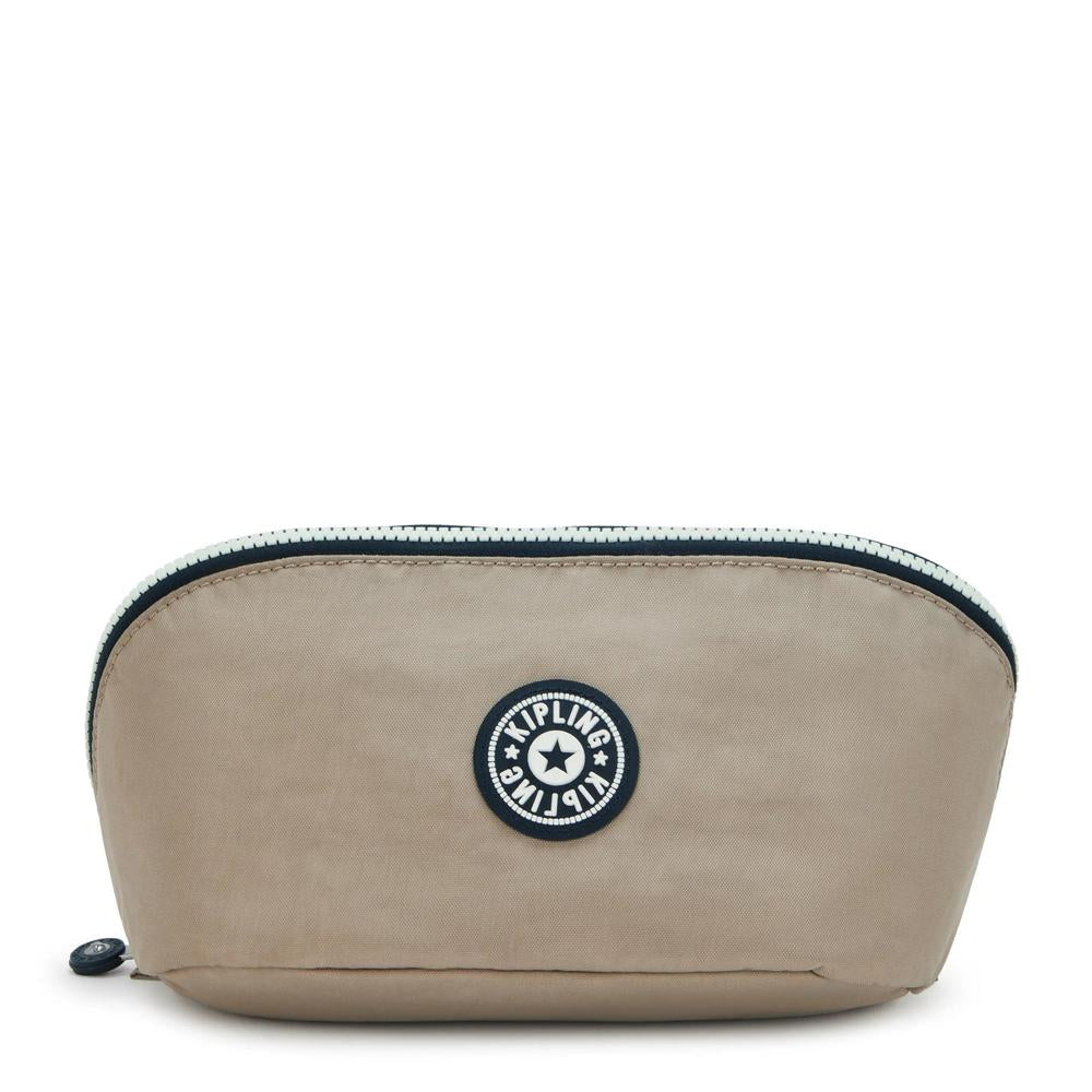 Kipling Mirko M toalettmappe Soft Taupe-Toalettmappe-BagBrokers