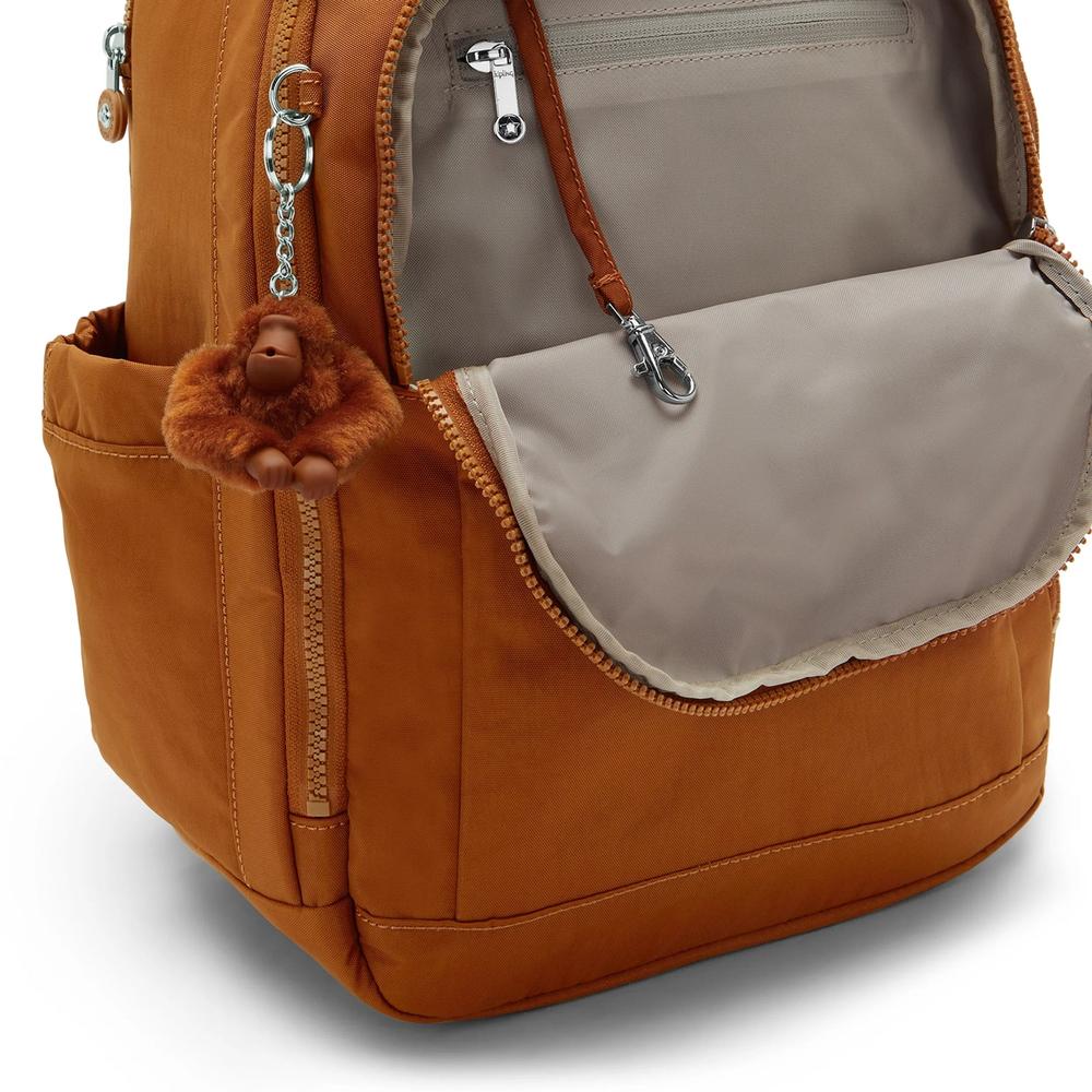 Kipling Seoul Cabin ryggsekk 40x25x20 cm Stylish Mokka-Ryggsekker-BagBrokers