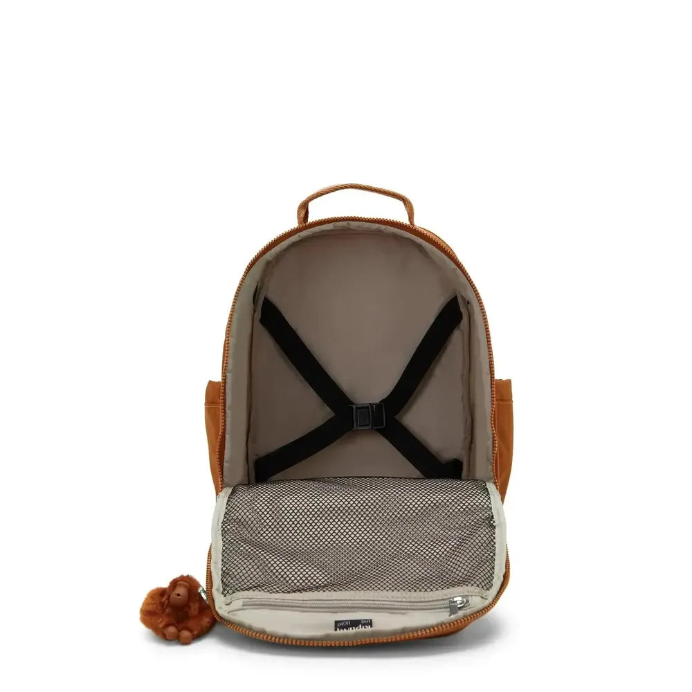 Kipling Seoul Cabin ryggsekk 40x25x20 cm Stylish Mokka-Ryggsekker-BagBrokers