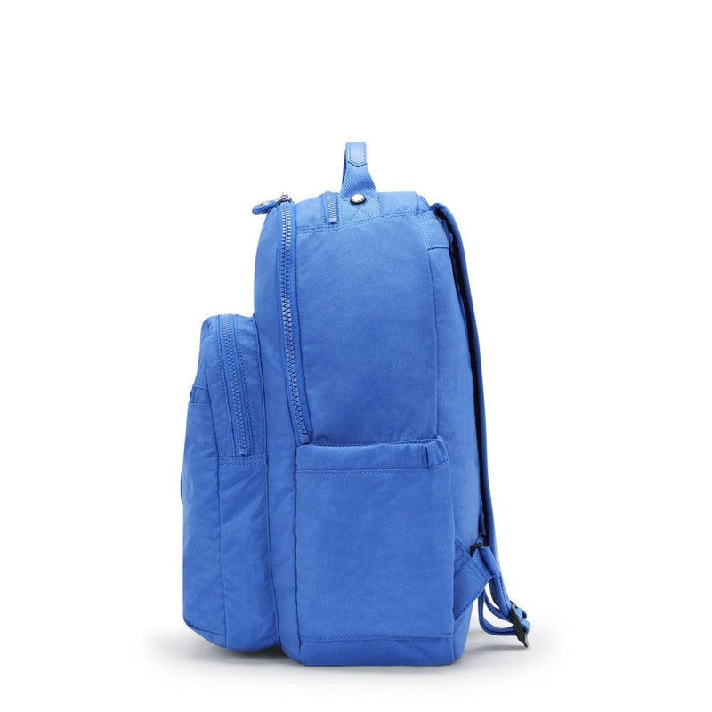 Kipling Seoul stor ryggsekk med PC lomme Havana Blue-Ryggsekker-BagBrokers