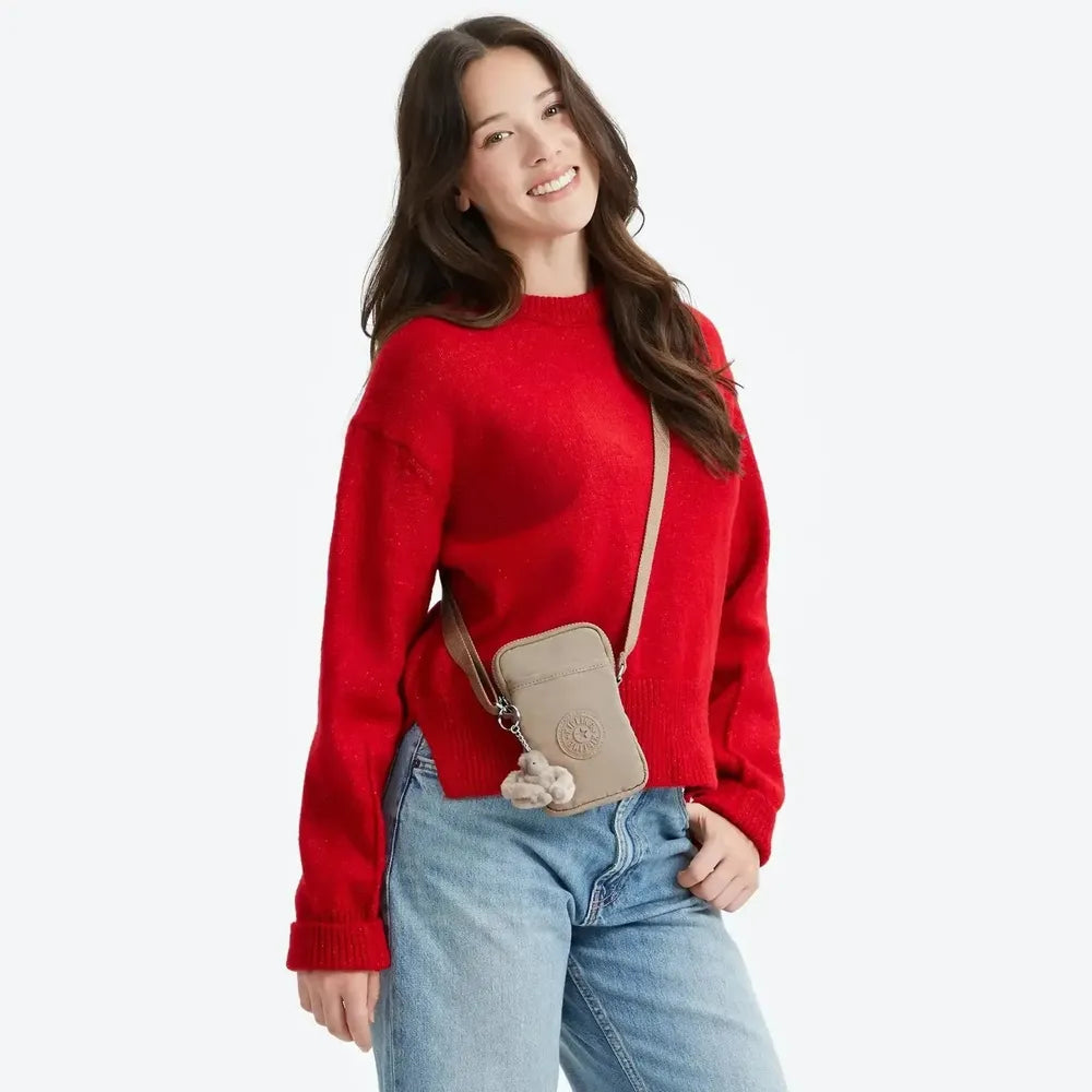 Kipling Tally mobilveske Tan Beige-Veske-BagBrokers