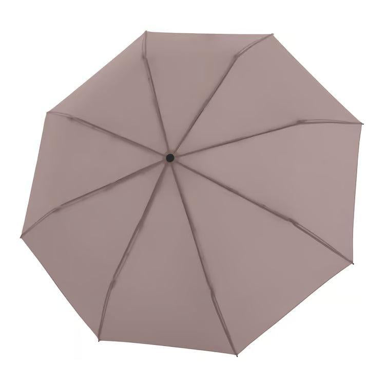 Knirps Duomatic Timber Paraply Heather-Paraplyer-BagBrokers