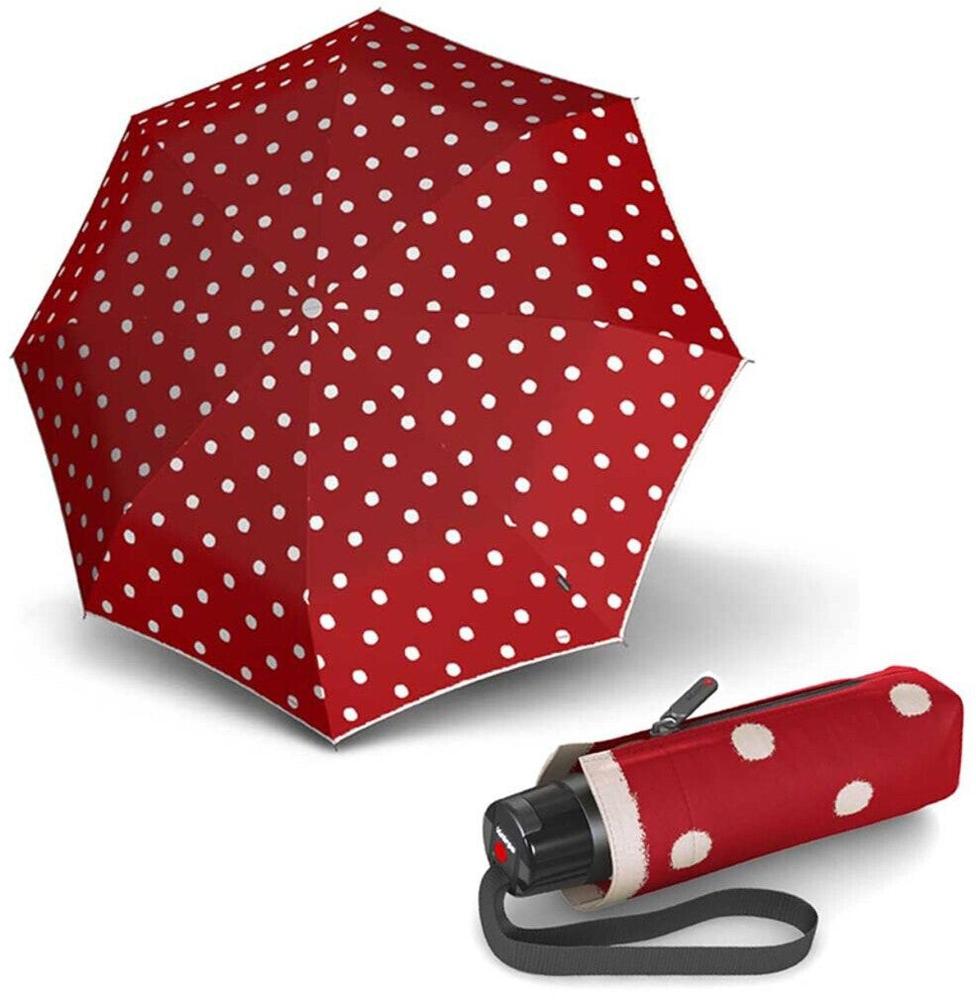 Knirps T.020 Mini Paraply Dot Art Red-Paraplyer-BagBrokers