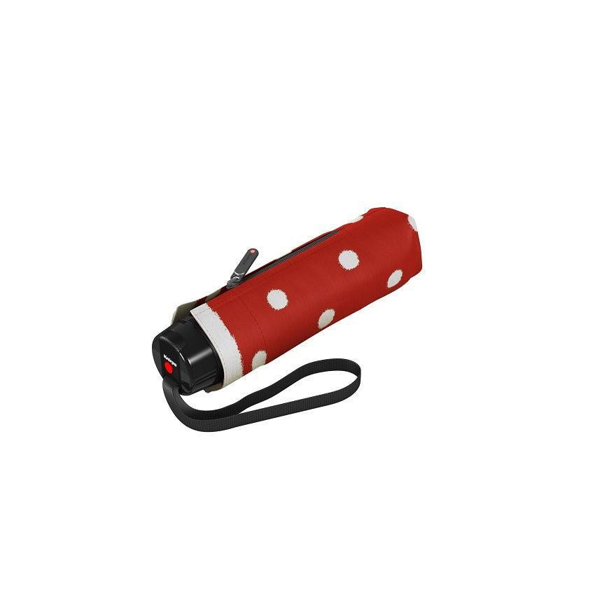 Knirps T.020 Mini Paraply Dot Art Red-Paraplyer-BagBrokers