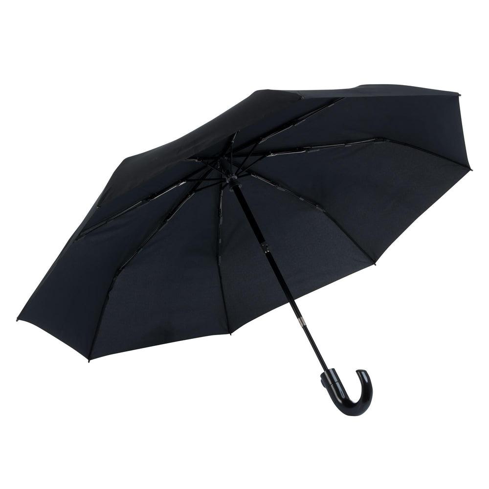 Knirps T.260 Windproof Paraply med automatisk åpning og lukking Svart-Paraplyer-BagBrokers