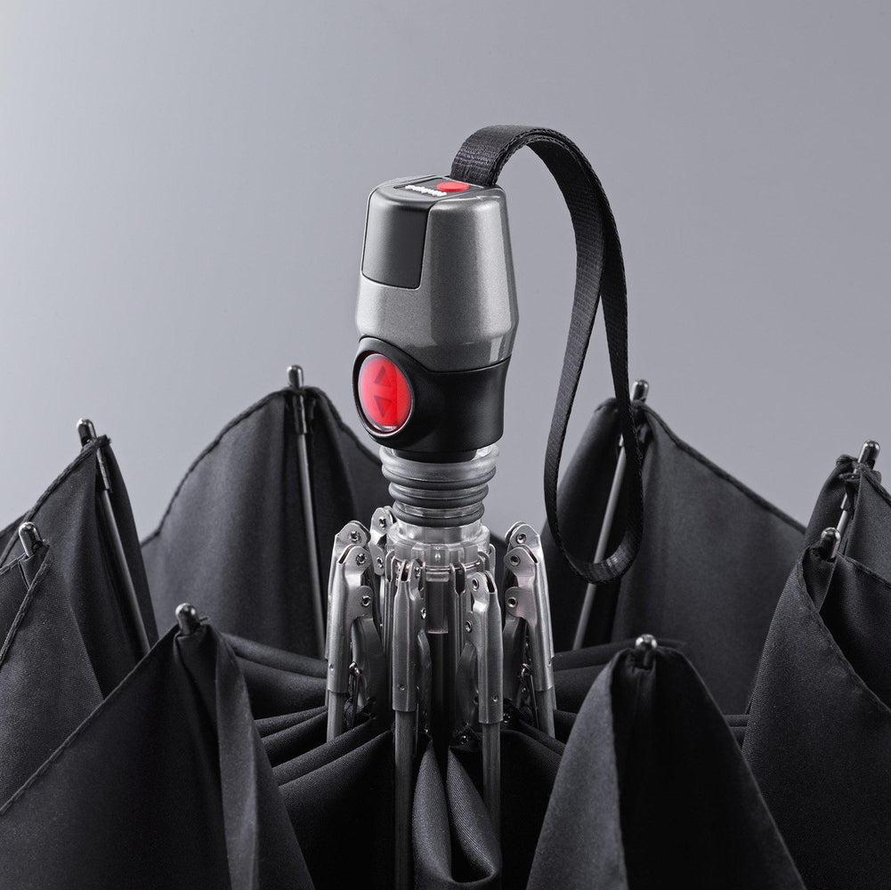 Knirps T.400 duomatic XL opvouwbare paraplu zwart Knirps T.400 duomatic XL opvouwbare paraplu zwart
