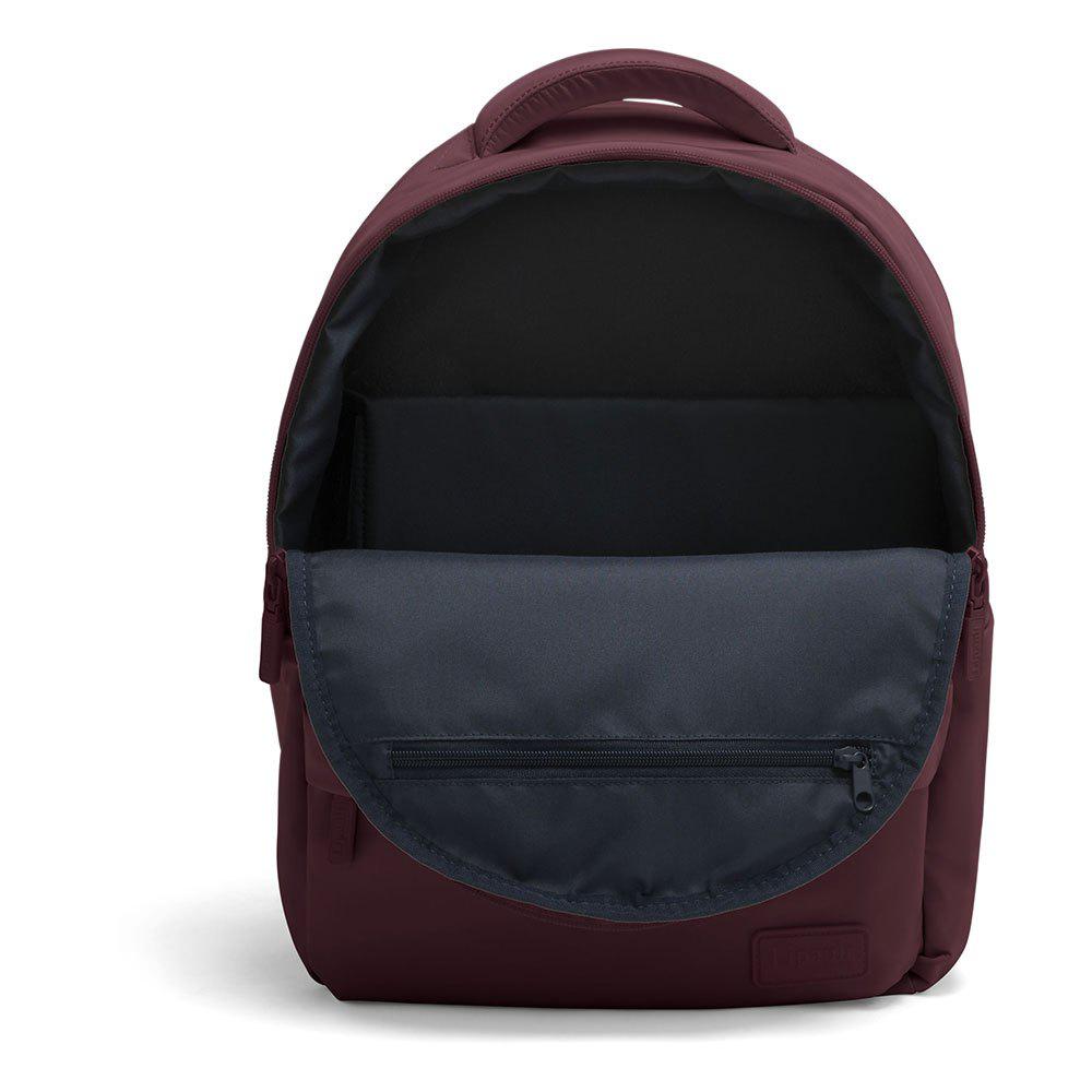 Lipault City Plume PC-Backpack 15" Bordeaux-Ryggsekker-BagBrokers
