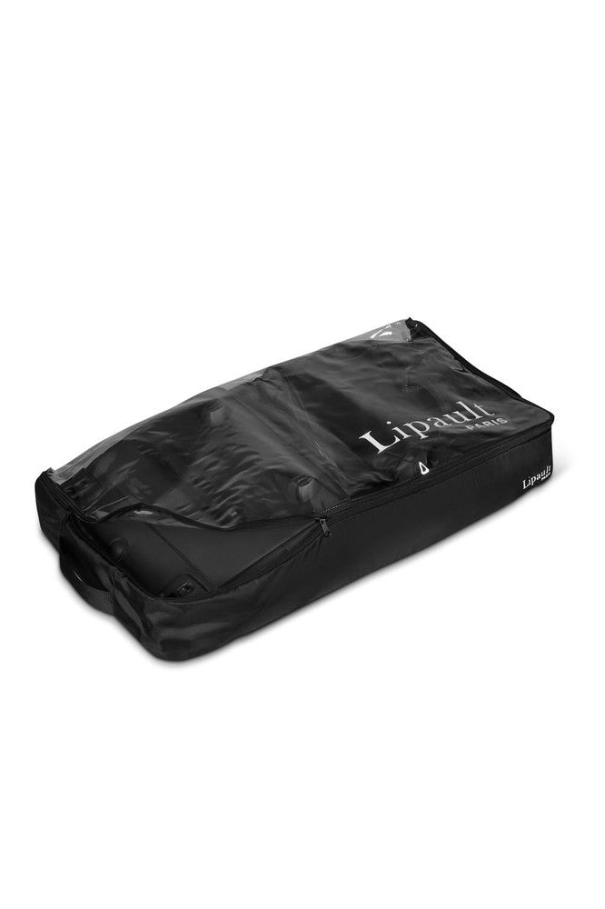 Lipault Foldable Plume Stor Duffelbag med 2 hjul 78 cm Black-Myke kofferter-BagBrokers