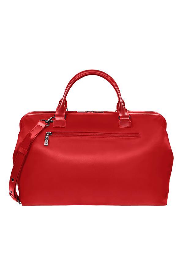 Vesker-Lipault Lady Originale Plume Bowling Bag L 34cm-14l-0.6kg Ruby Red-BagBrokers