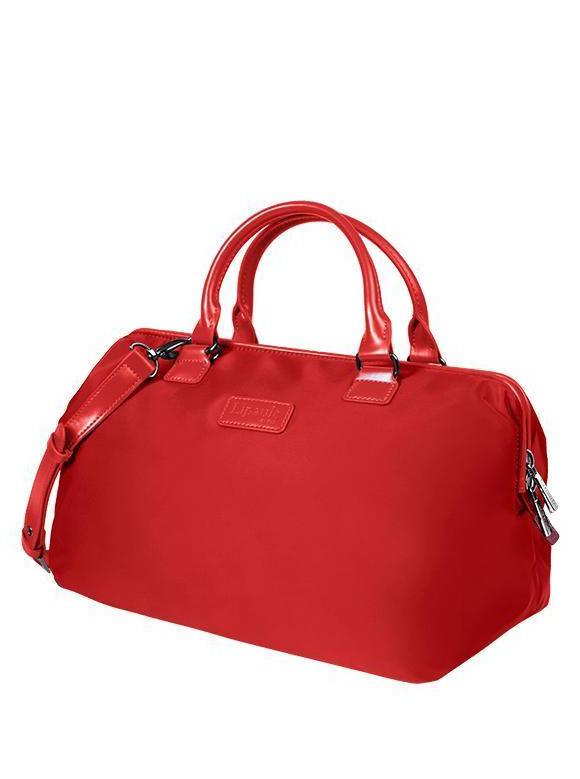 Vesker-Lipault Lady Originale Plume Bowling Bag L 34cm-14l-0.6kg Ruby Red-BagBrokers