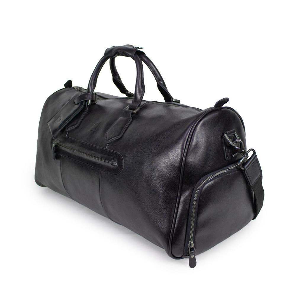 Porter Aviator weekend bag i skinn Svart-Bagger-BagBrokers