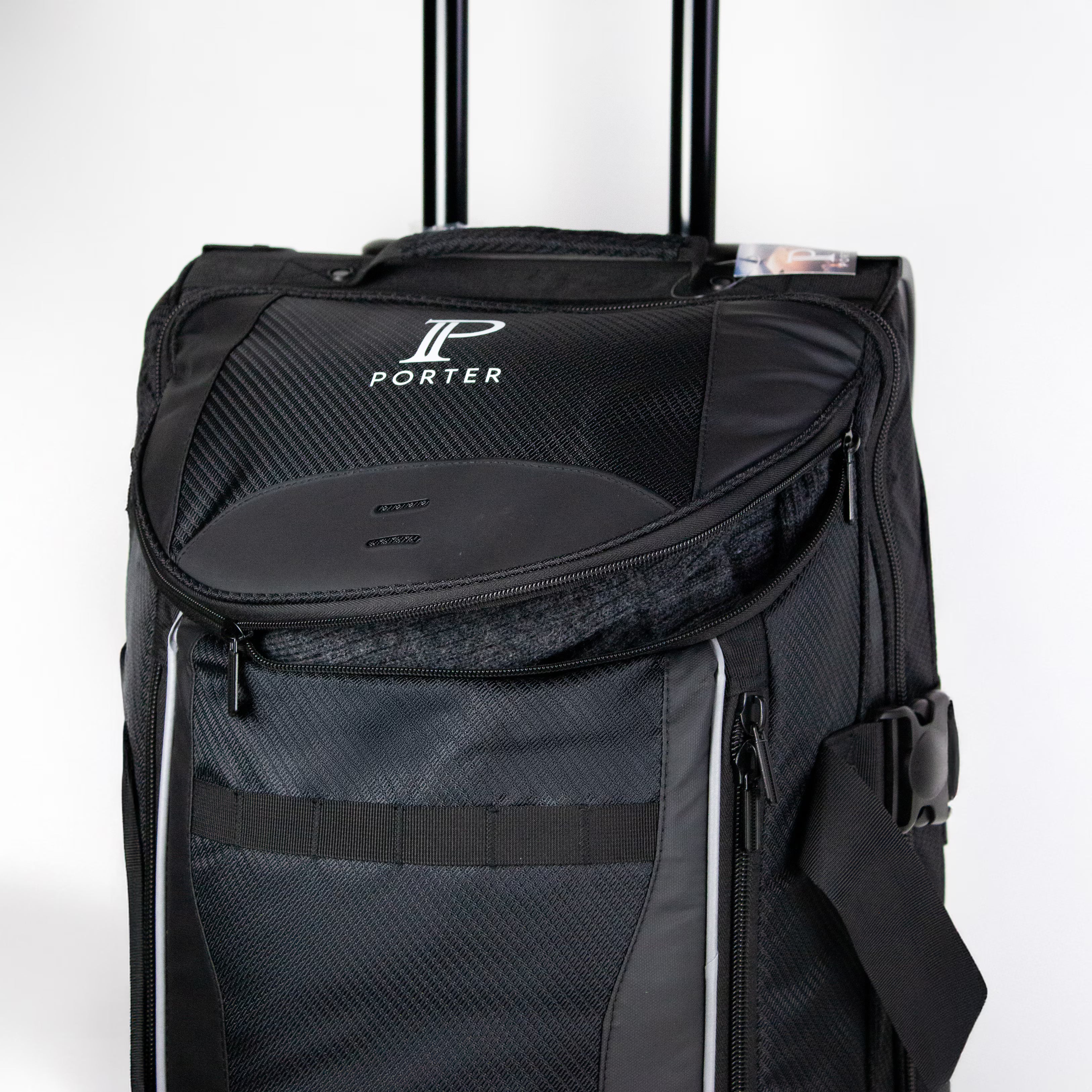 Porter Continental 80 liter Trillebag med 2 hjul Svart-Bagger-BagBrokers