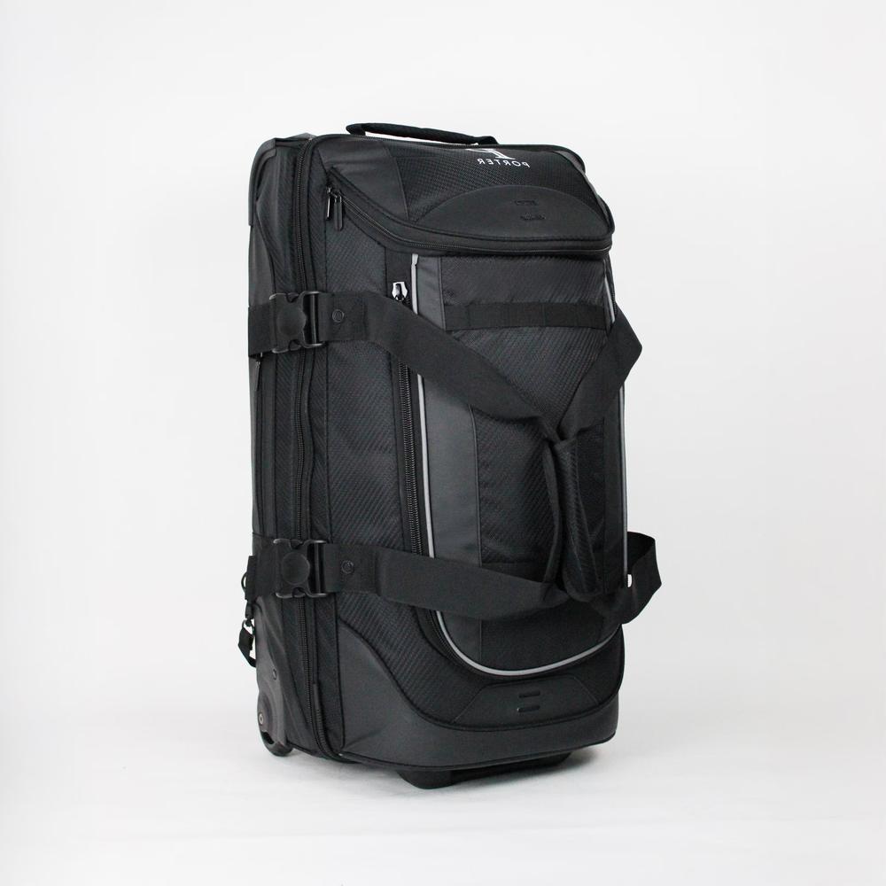 Porter Continental 80 liter Trillebag med 2 hjul Svart-Bagger-BagBrokers