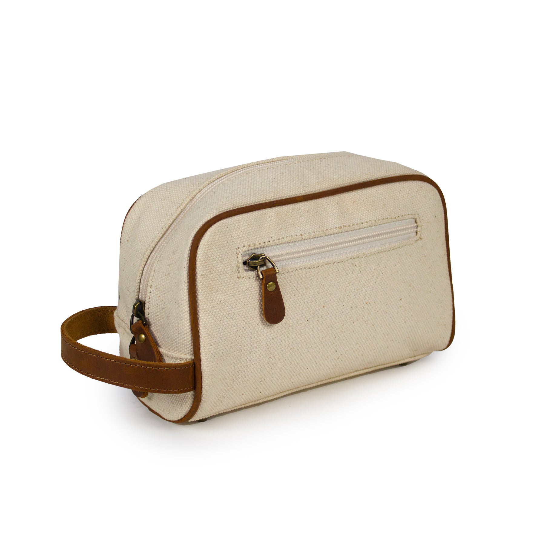 Porter Voyager Wash bag i Canvas og skinn-Toalettmappe-BagBrokers