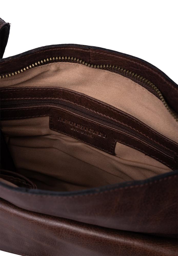 RE:DESIGNED EST 2003 Sara Big Crossover veske i skinn Woodsmoke-Veske-BagBrokers