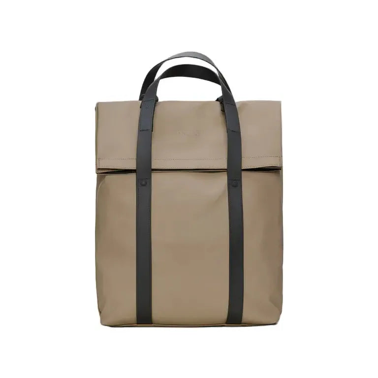 Rains 2 Way Tote Backpack Beige-Sekk-BagBrokers