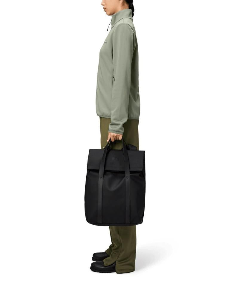 Rains 2 Way Tote Backpack Black-Sekk-BagBrokers