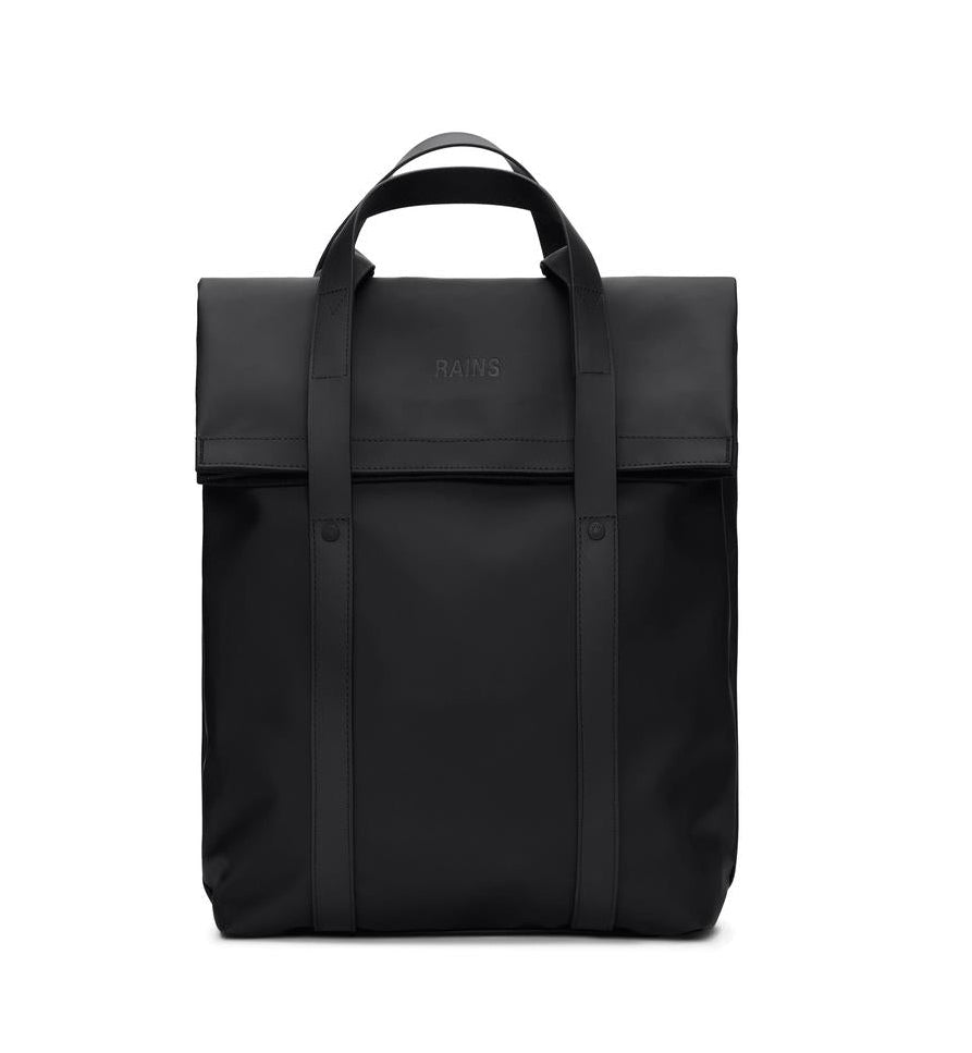 Rains 2 Way Tote Backpack Black-Sekk-BagBrokers