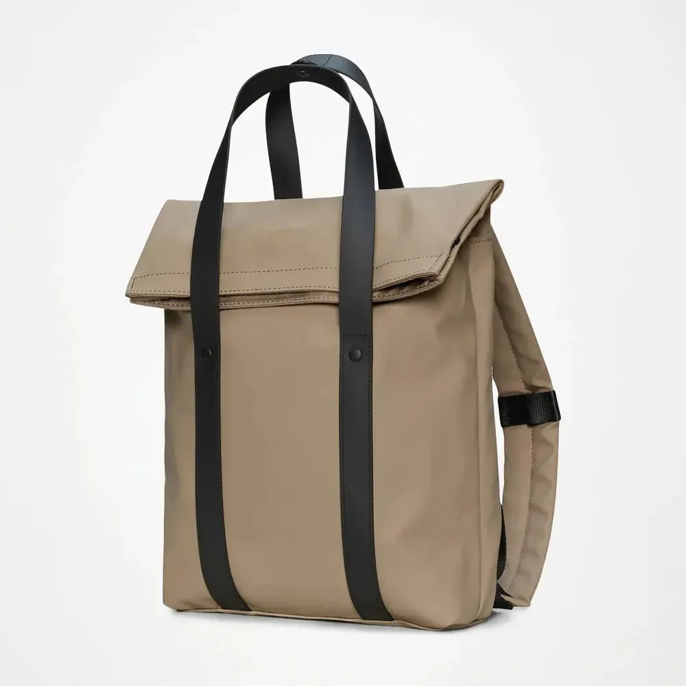 Rains 2 Way Tote Backpack Mini W3 Beige-Sekk-BagBrokers