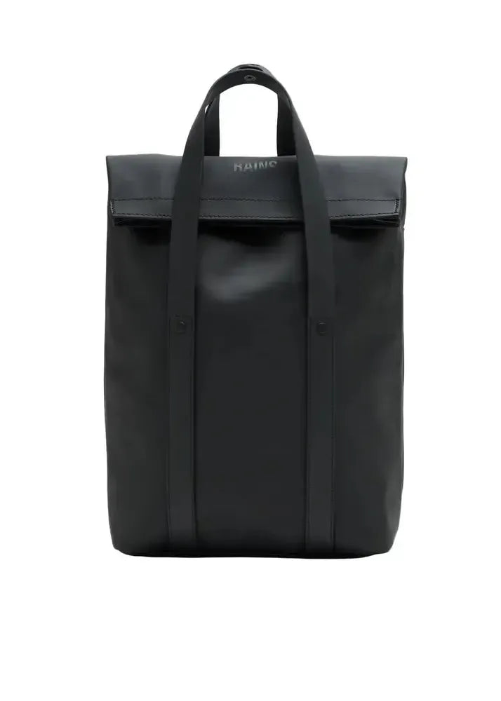 Rains 2 Way Tote Backpack Mini W3 Black-Sekk-BagBrokers