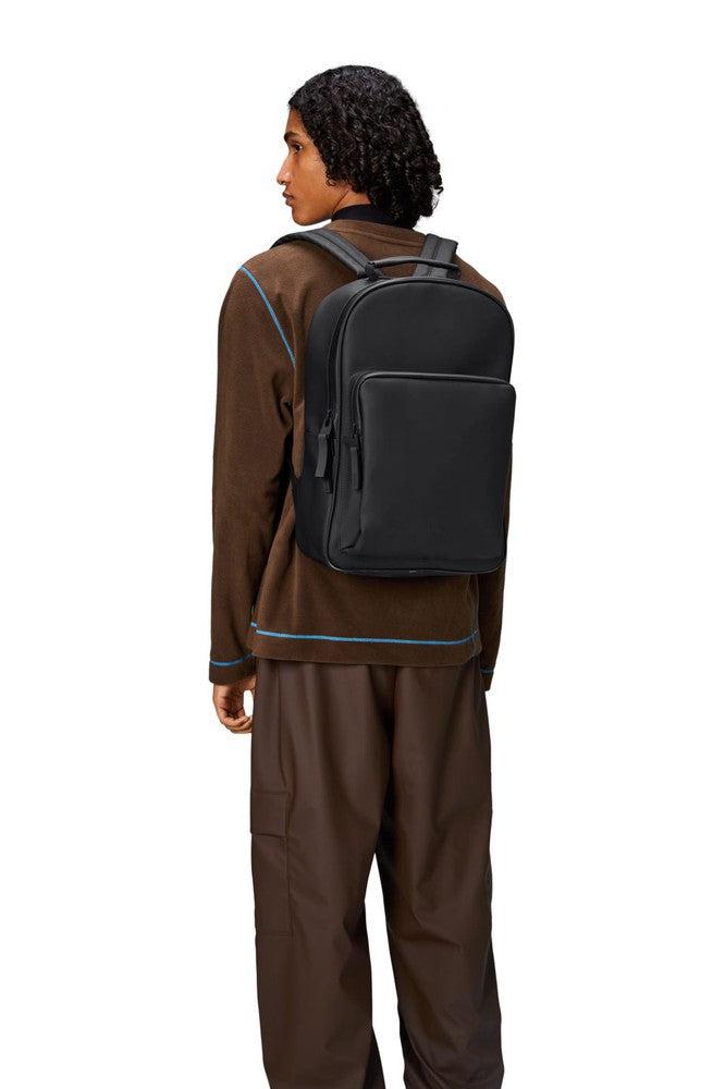 Rains BOOK Daypack Large W3 Black-Ryggsekker-BagBrokers