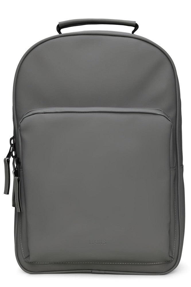 Rains BOOK Daypack Large W3 Grey-Ryggsekker-BagBrokers