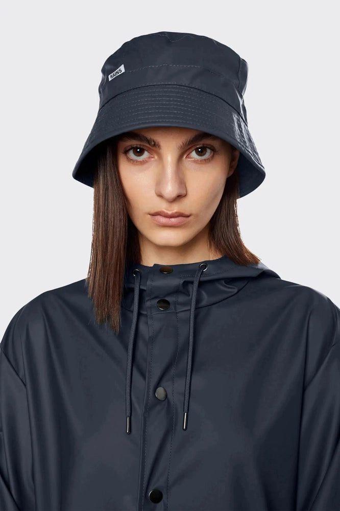 Rains Bucket Hat str M Navy-Regnhatt-BagBrokers