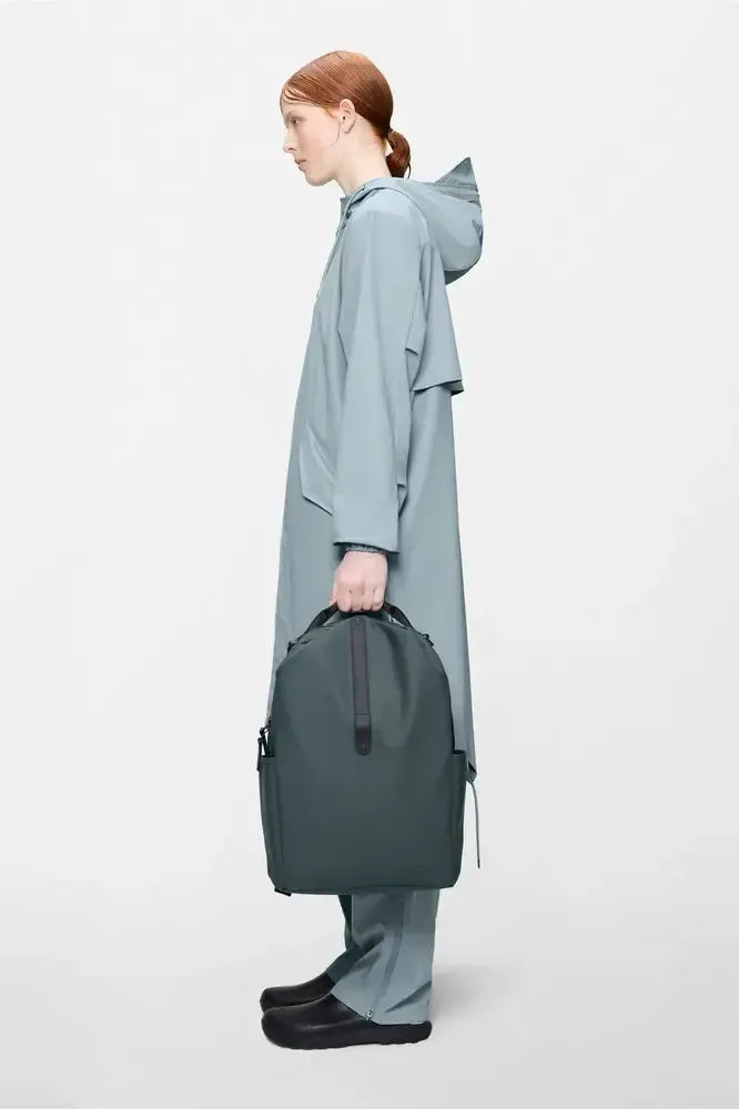 Rains Clip Front Backpack W3 Dark Grey-Ryggsekker-BagBrokers