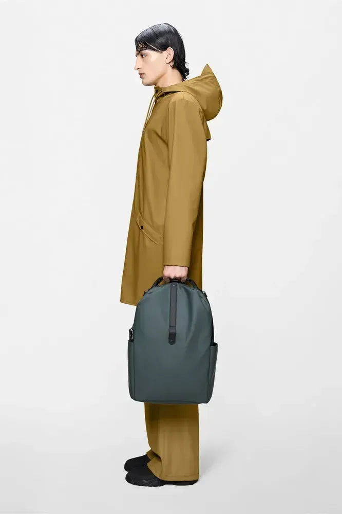 Rains Clip Front Backpack W3 Dark Grey-Ryggsekker-BagBrokers