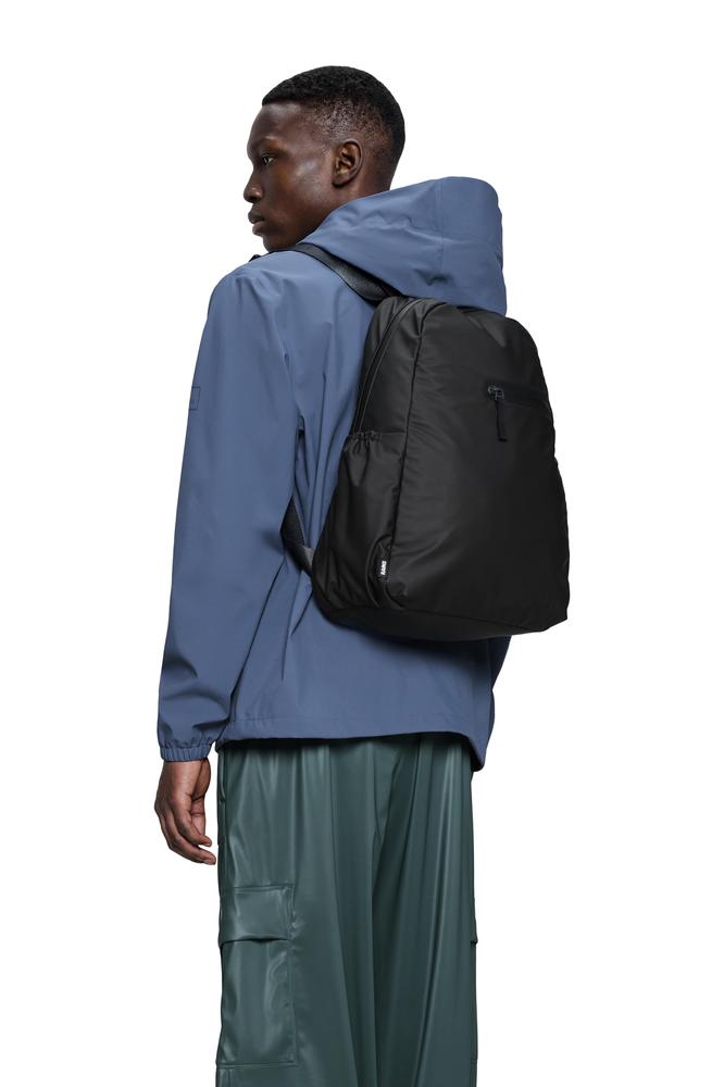 Rains Dash Backpack W3 Black-Ryggsekker-BagBrokers