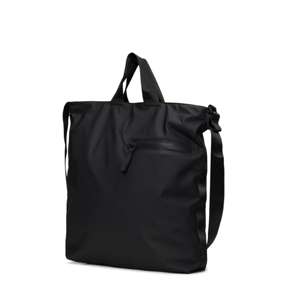 Rains Dash Tote Bag Black-Veske-BagBrokers
