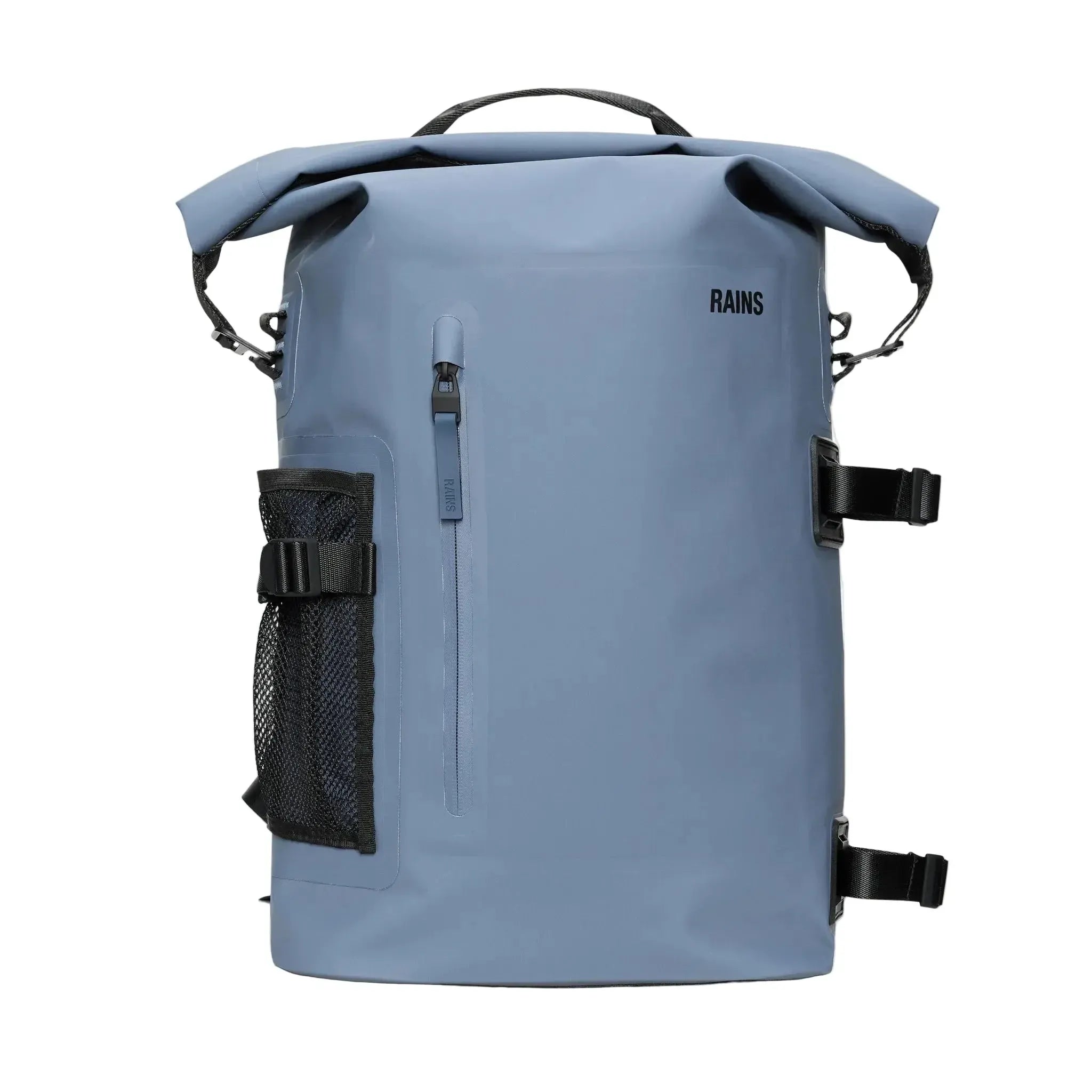 Rains Deepwater Rolltop Rucksack Large Blue Dusk-Ryggsekker-BagBrokers