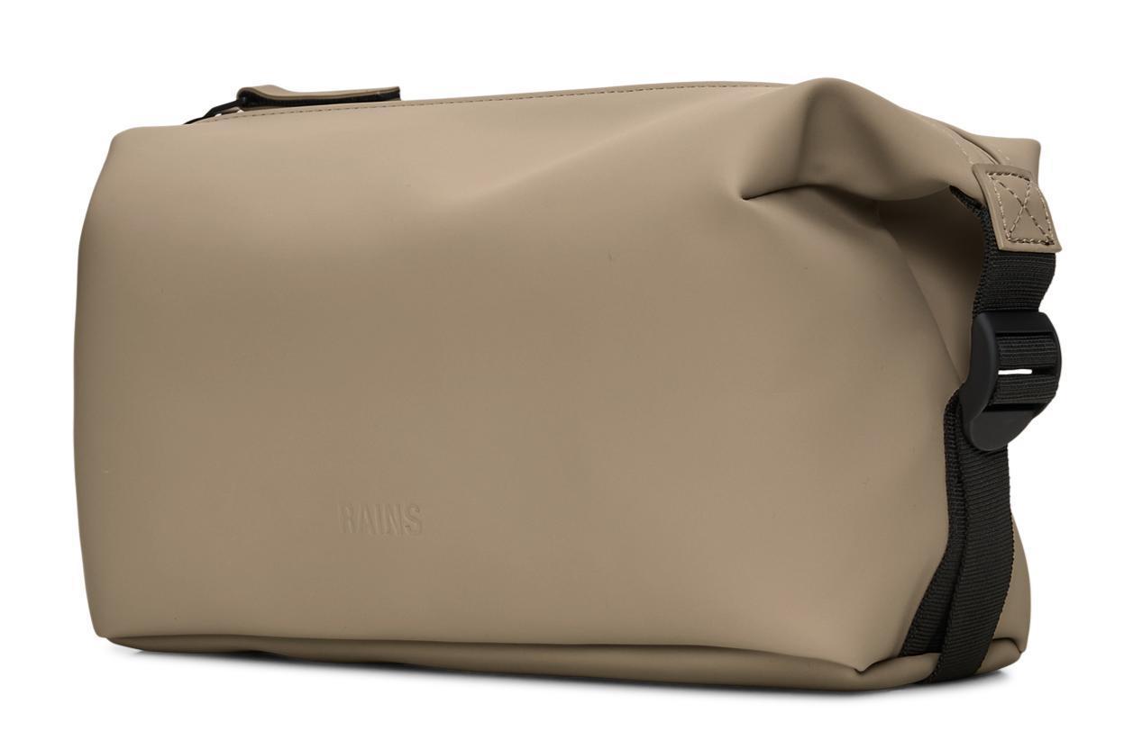 Rains Hilo Wash Bag W3 Toalettmappe Beige-Toalettmappe-BagBrokers
