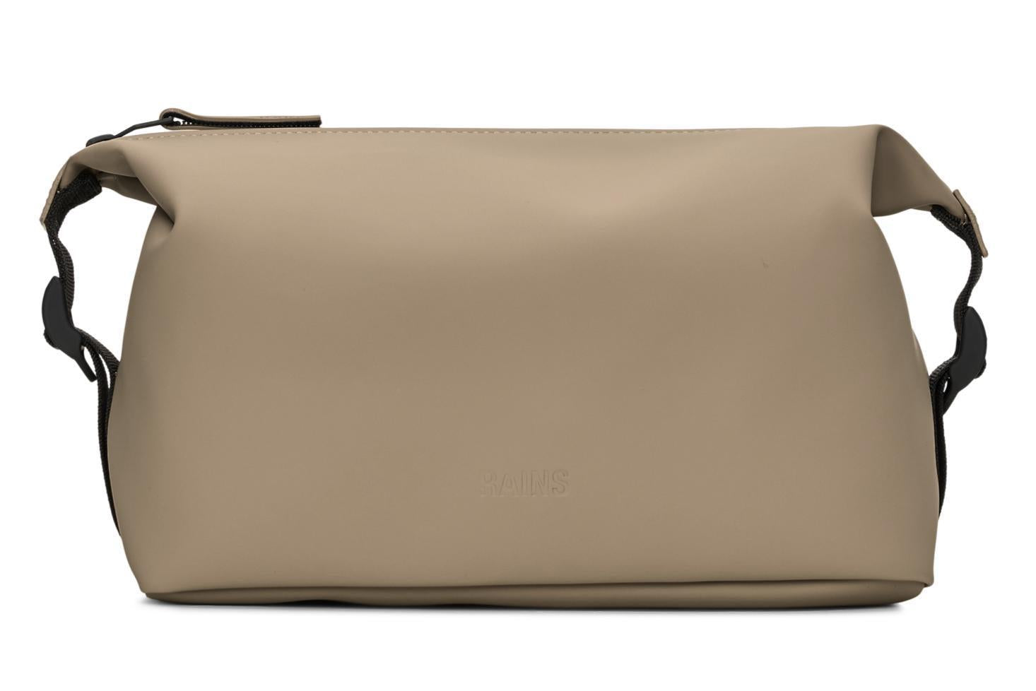 Rains Hilo Wash Bag W3 Toalettmappe Beige-Toalettmappe-BagBrokers