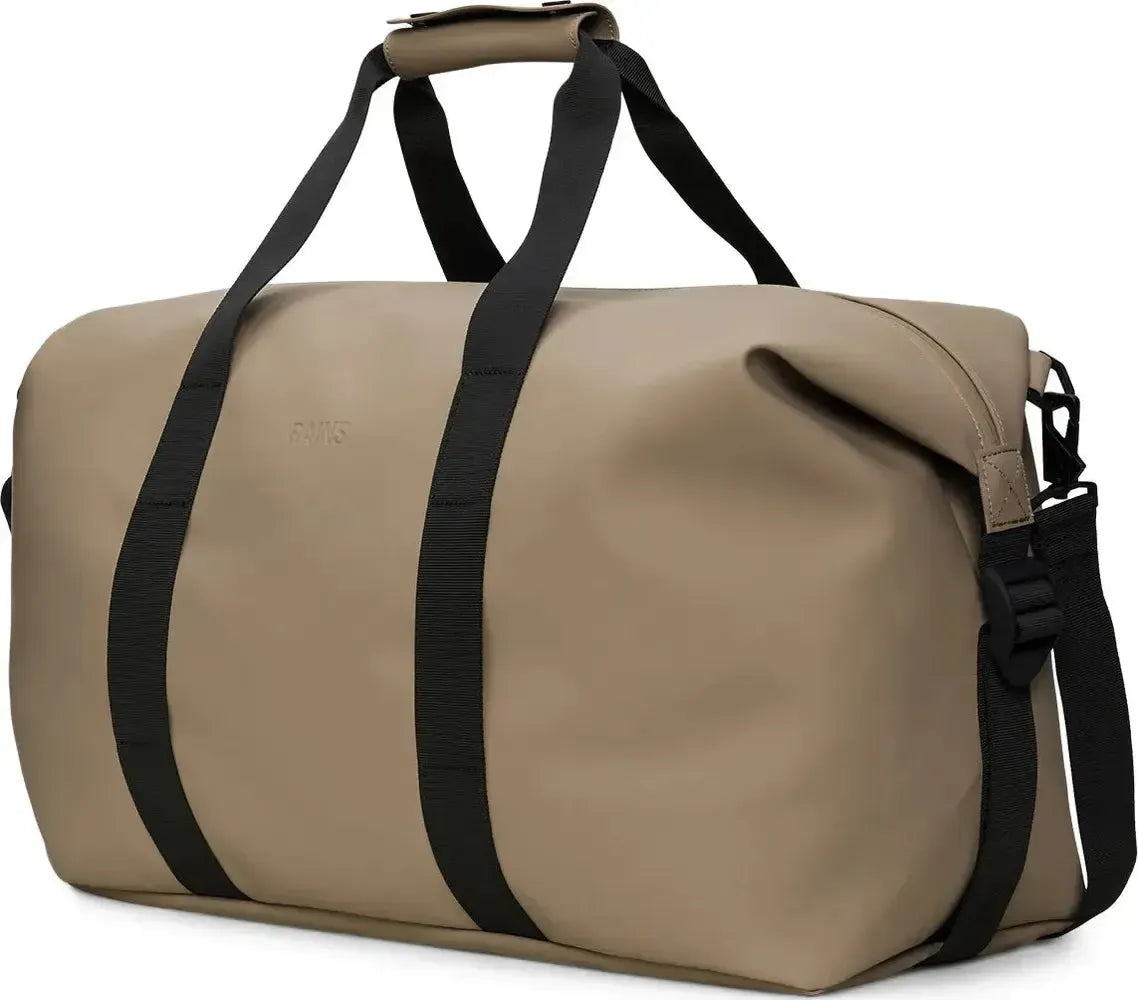 Rains Hilo Weekend Bag Medium W3 37 liter Beige-Bagger-BagBrokers