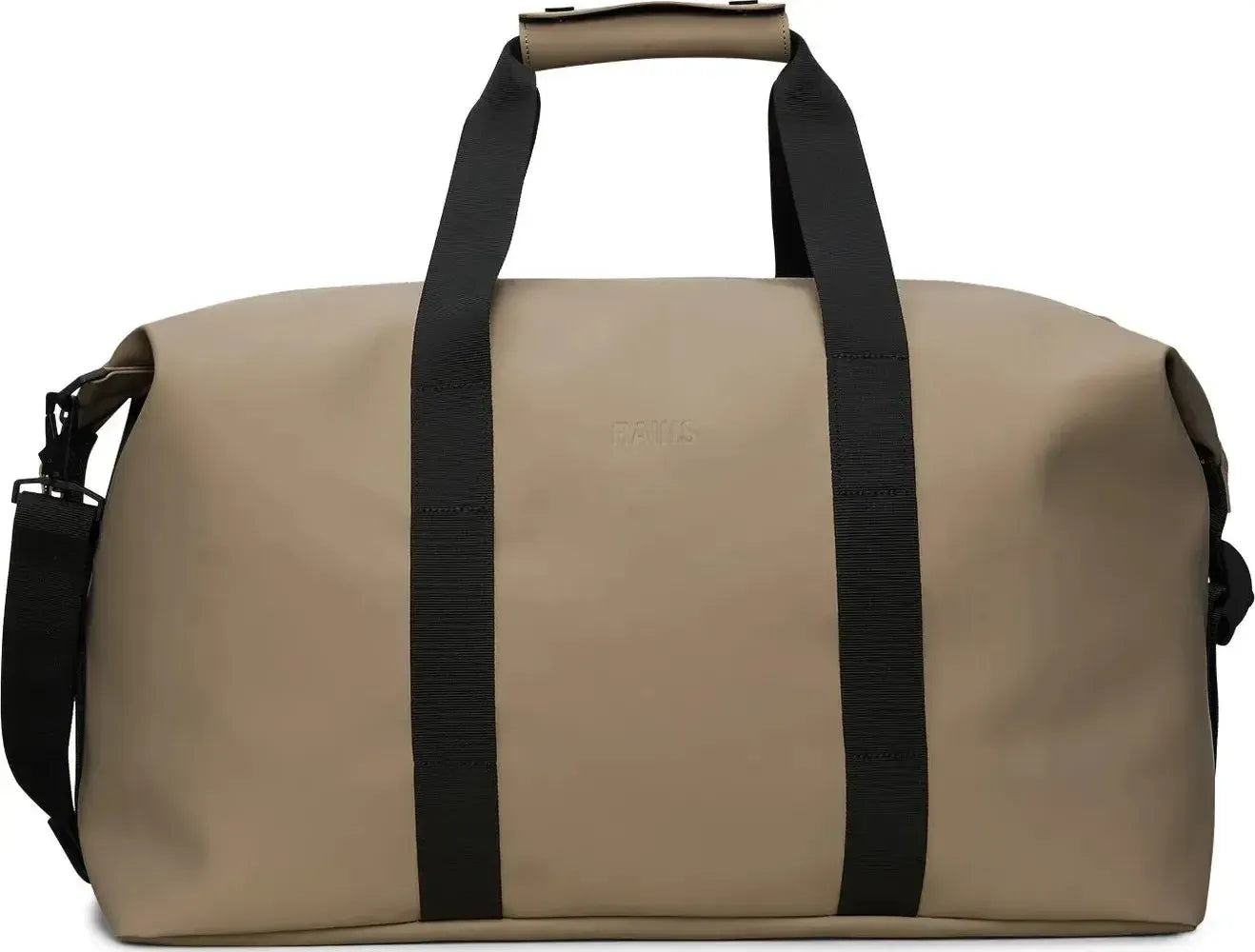 Rains Hilo Weekend Bag Medium W3 37 liter Beige-Bagger-BagBrokers