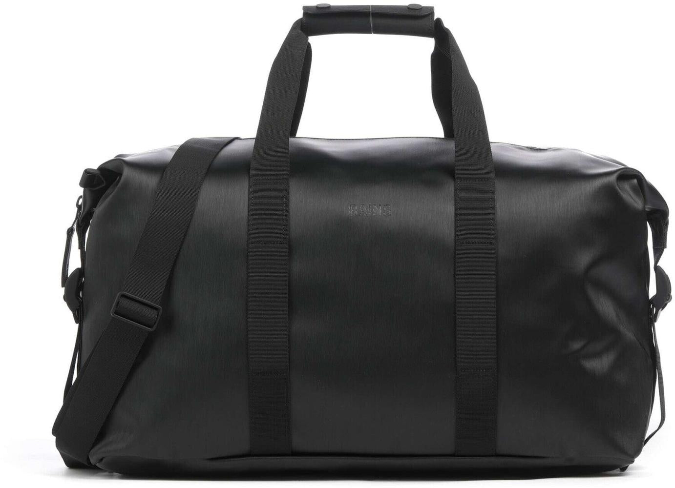 Rains Hilo Weekend Bag Medium W3 37 liter Black Grain-Bagger-BagBrokers