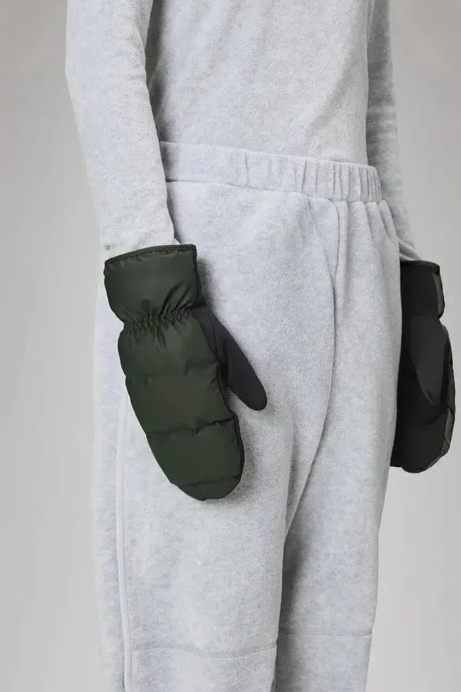 Rains Lohja Puffer Mittens M/L Green-Votter-BagBrokers