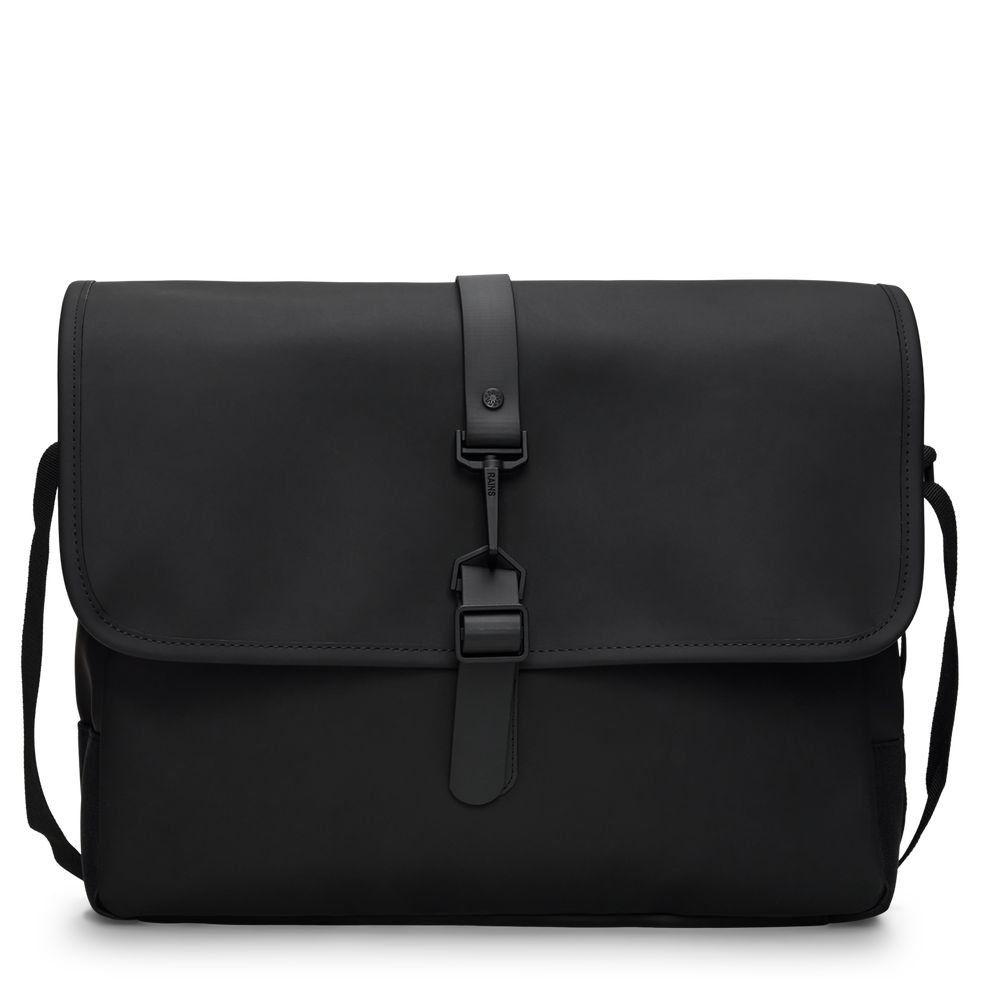 Rains Messenger Bag W3 Black-Bagger-BagBrokers